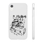 Howl’s Castle in Black and White iPhone Cases Ghibli Store ghibli.store