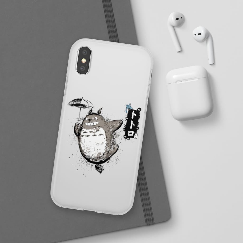 Spinning Totoro iPhone Cases