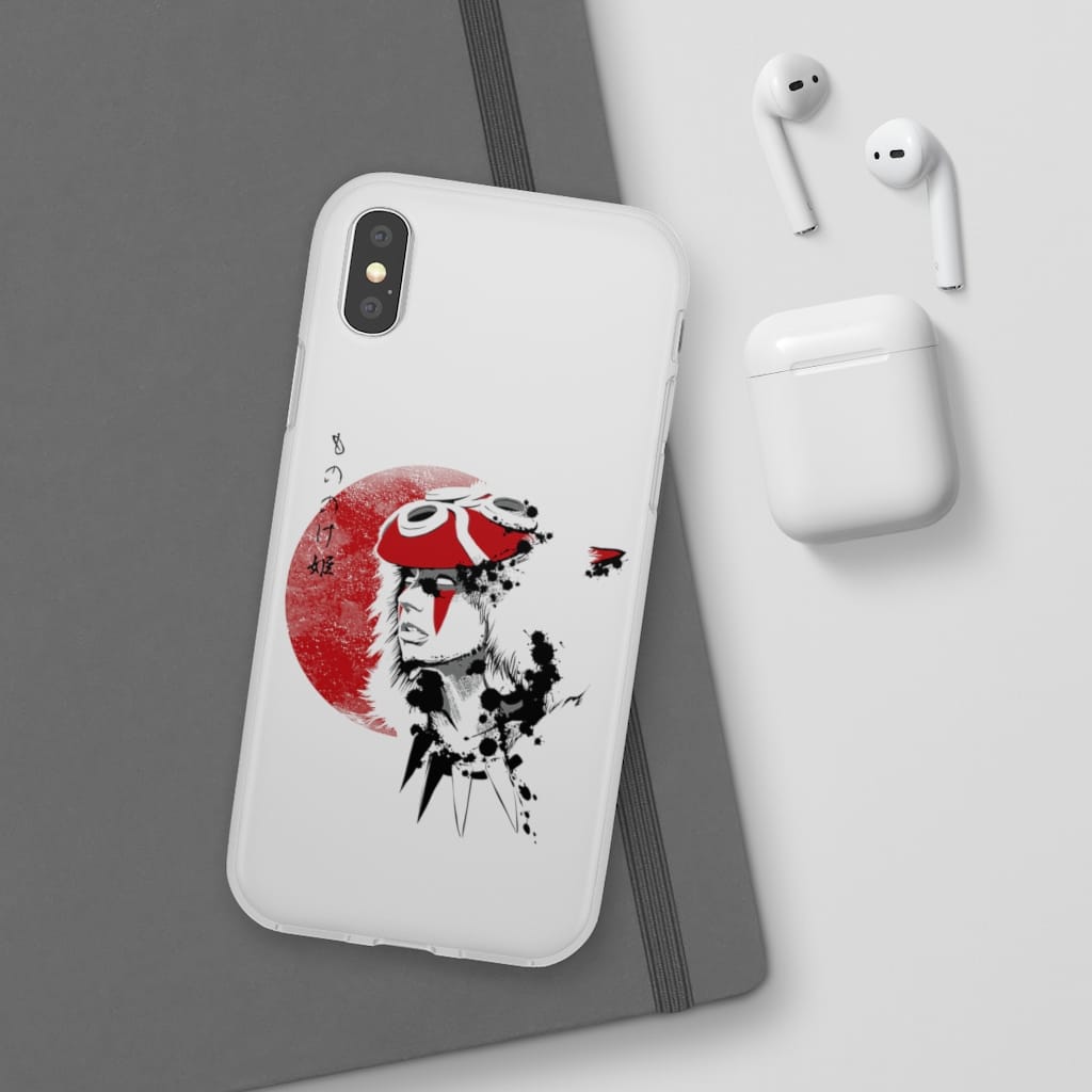 Princess Mononoke and the Red Moon iPhone Cases Ghibli Store ghibli.store