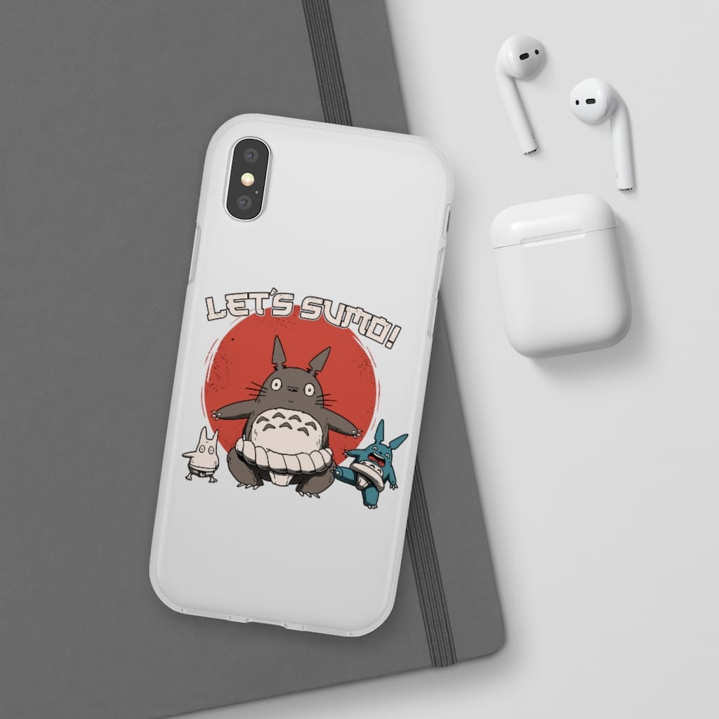 Totoro Let’s Sumo iPhone Cases