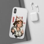 Mononoke The Wolf Girl iPhone Cases Ghibli Store ghibli.store