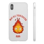 Calcifer: May All Your Bacon Burn iPhone Cases Ghibli Store ghibli.store