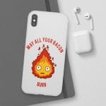 Calcifer: May All Your Bacon Burn iPhone Cases Ghibli Store ghibli.store