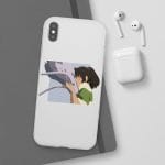 Spirited Away Haku and Chihiro Graphic iPhone Cases