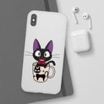 Jiji in the Cat Cup iPhone Cases