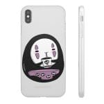 Cute No Face Kaonashi Drinking Bubble Tea iPhone Cases Ghibli Store ghibli.store