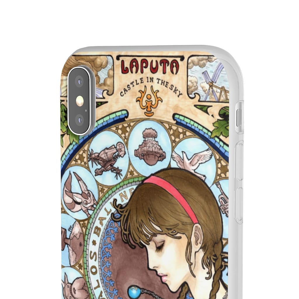 Laputa: Castle in The Sky – Sheeta Portrait Art iPhone Cases