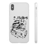 Howl’s Castle in Black and White iPhone Cases Ghibli Store ghibli.store