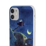 My Neighbor Totoro by the Moon Pastel Art iPhone Cases Ghibli Store ghibli.store