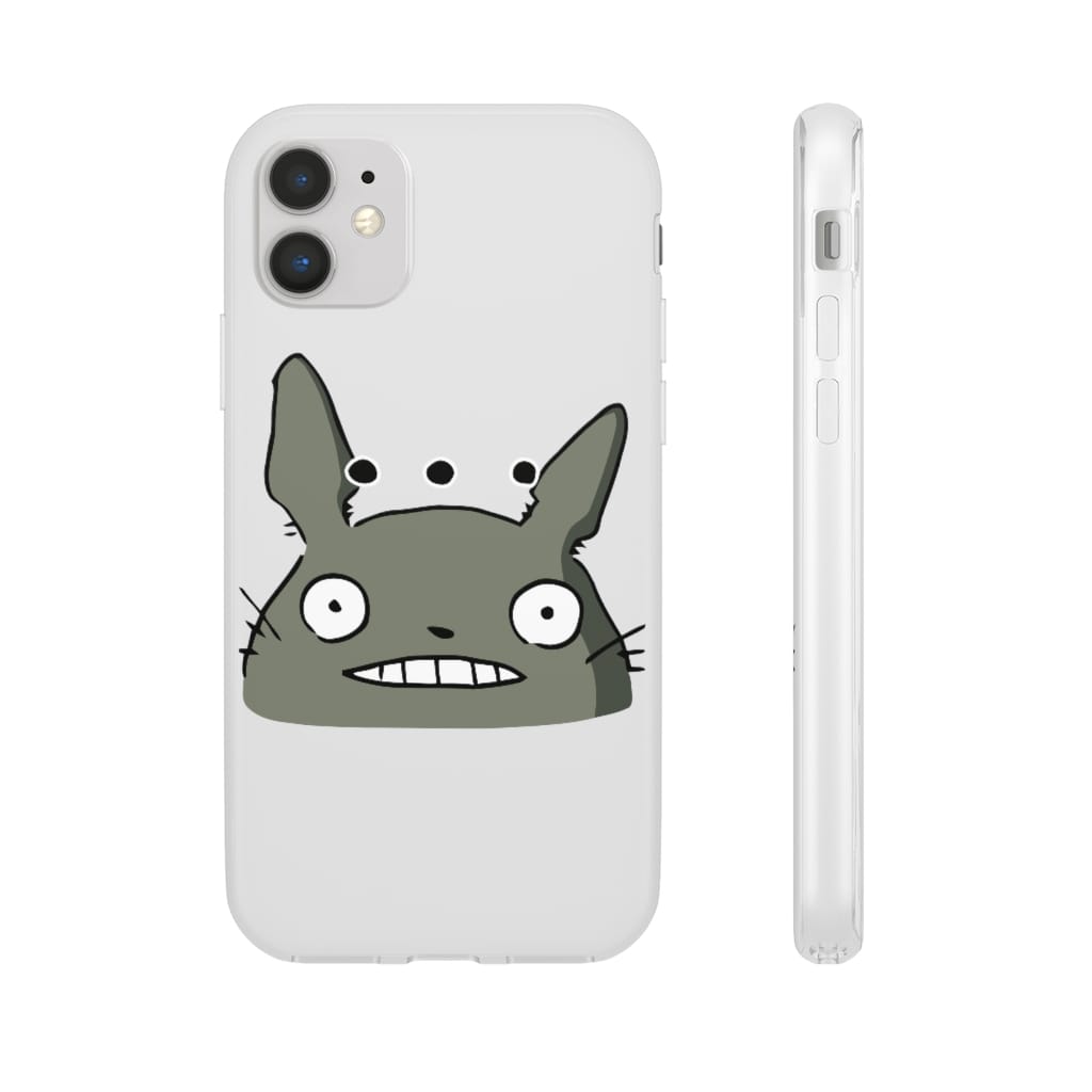 Totoro Poker Face iPhone Cases
