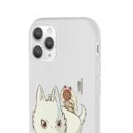 Princess Mononoke and The Wolf Cute Chibi Version iPhone Cases Ghibli Store ghibli.store
