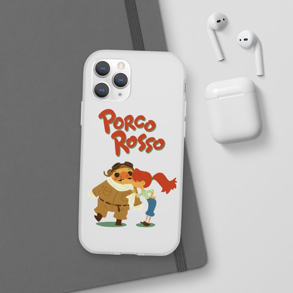 Porco Rosso – The Kiss iPhone Cases