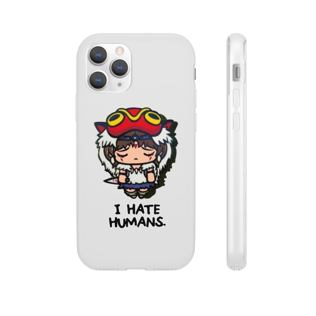 Princess Mononoke Chibi – I Hate Humans iPhone Cases