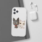 Kiki’s Delivery Service – Jiji and Lily Chibi iPhone Cases Ghibli Store ghibli.store