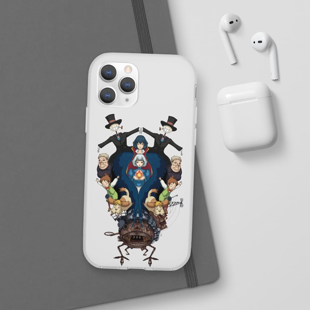 Howl’s Moving Castle Characters Mirror iPhone Cases
