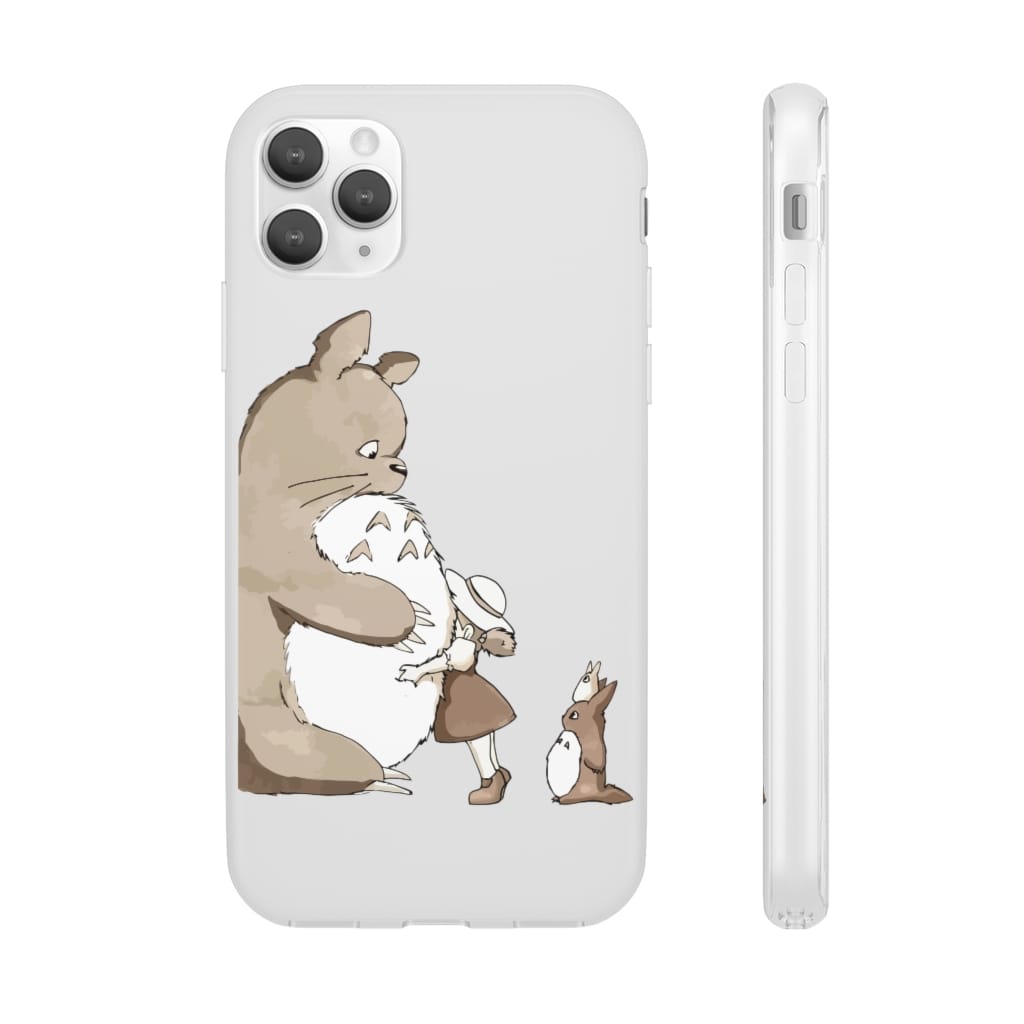 Totoro and Mei: Hugging iPhone Cases