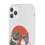 Totoro vs Godzilla Sumo iPhone Cases