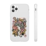 Totoro by the Flowers iPhone Cases Ghibli Store ghibli.store