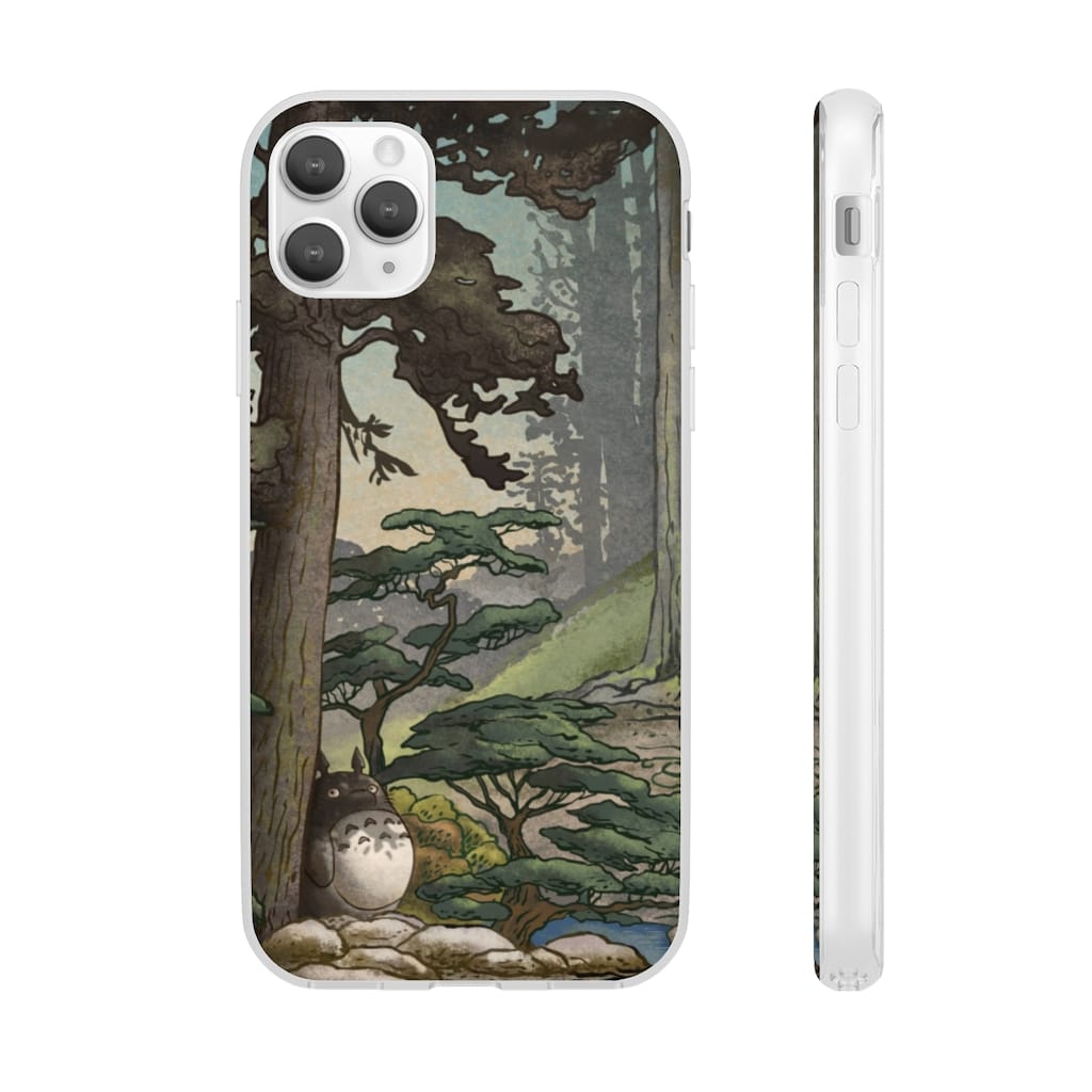 Totoro in the Landscape iPhone Cases