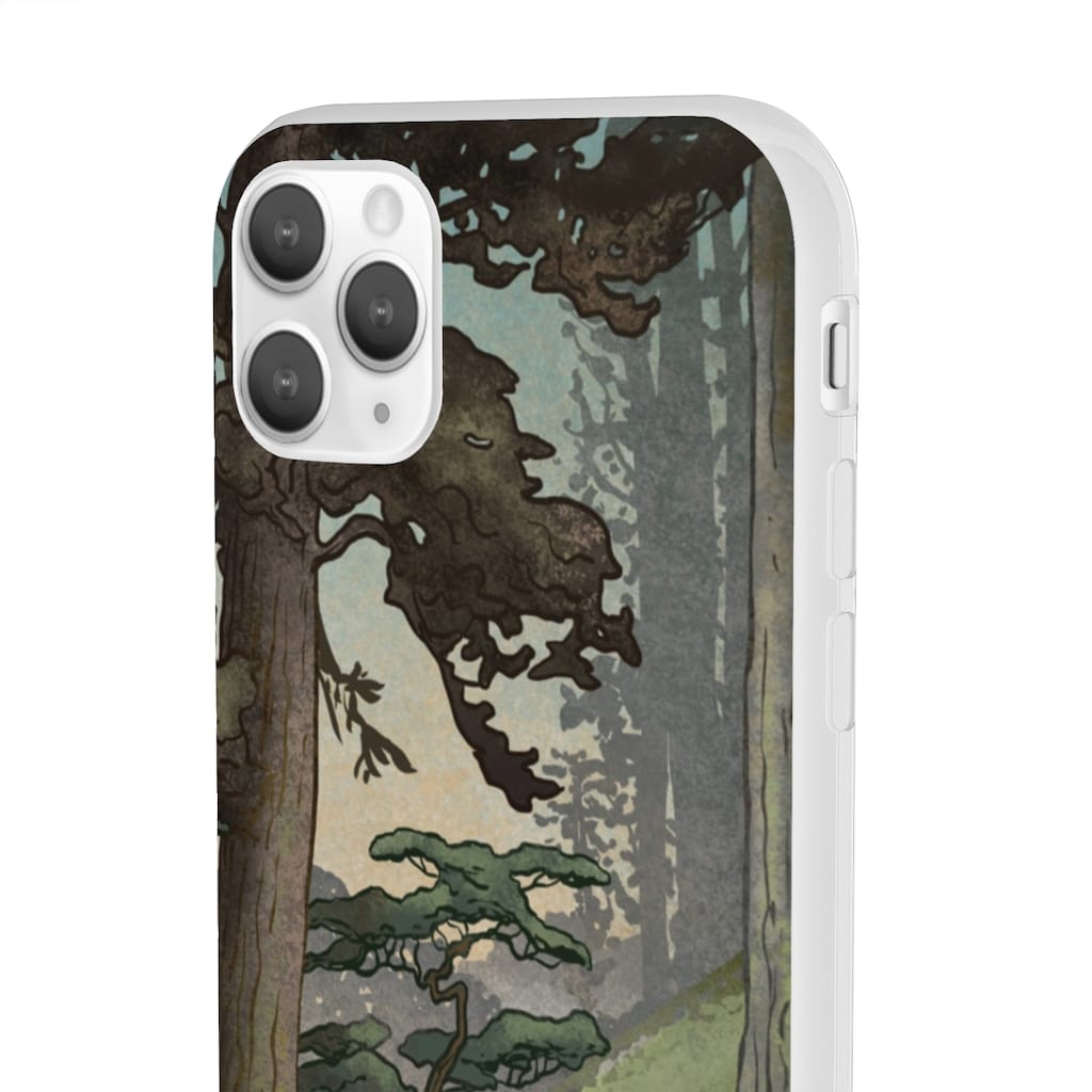 Totoro in the Landscape iPhone Cases