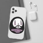 Cute No Face Kaonashi Drinking Bubble Tea iPhone Cases