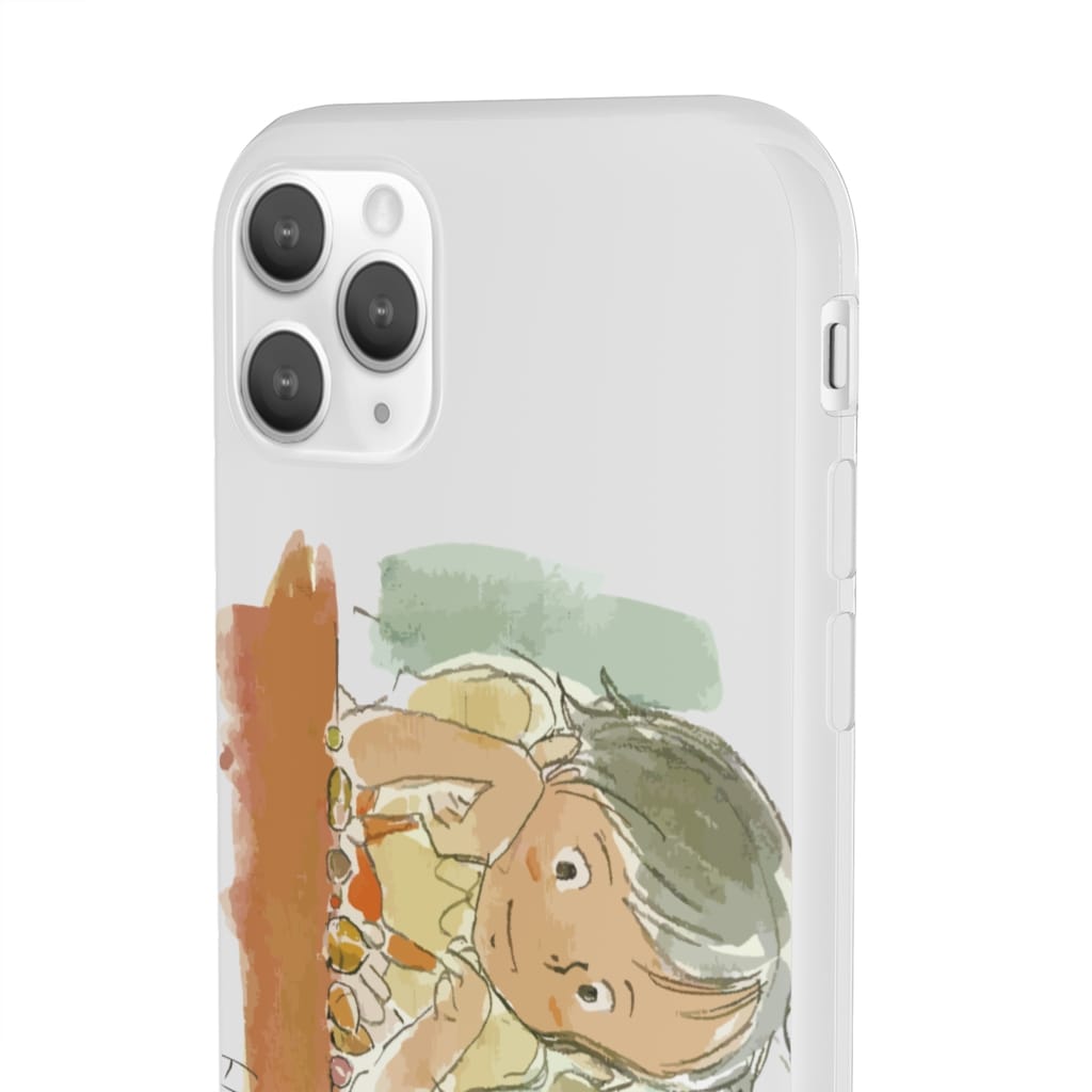 My Neighbor Totoro – Mei & Satsuki Water Color iPhone Cases Ghibli Store ghibli.store