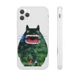 Totoro Jungle Color Cutout iPhone Cases Ghibli Store ghibli.store