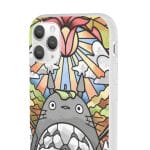 Totoro Stained Glass Art iPhone Cases Ghibli Store ghibli.store