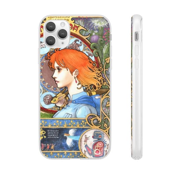 Princess Mononoke Colorful Portrait iPhone Cases Ghibli Store ghibli.store