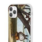 Totoro on the Catbus Spring Ride iPhone Cases Ghibli Store ghibli.store