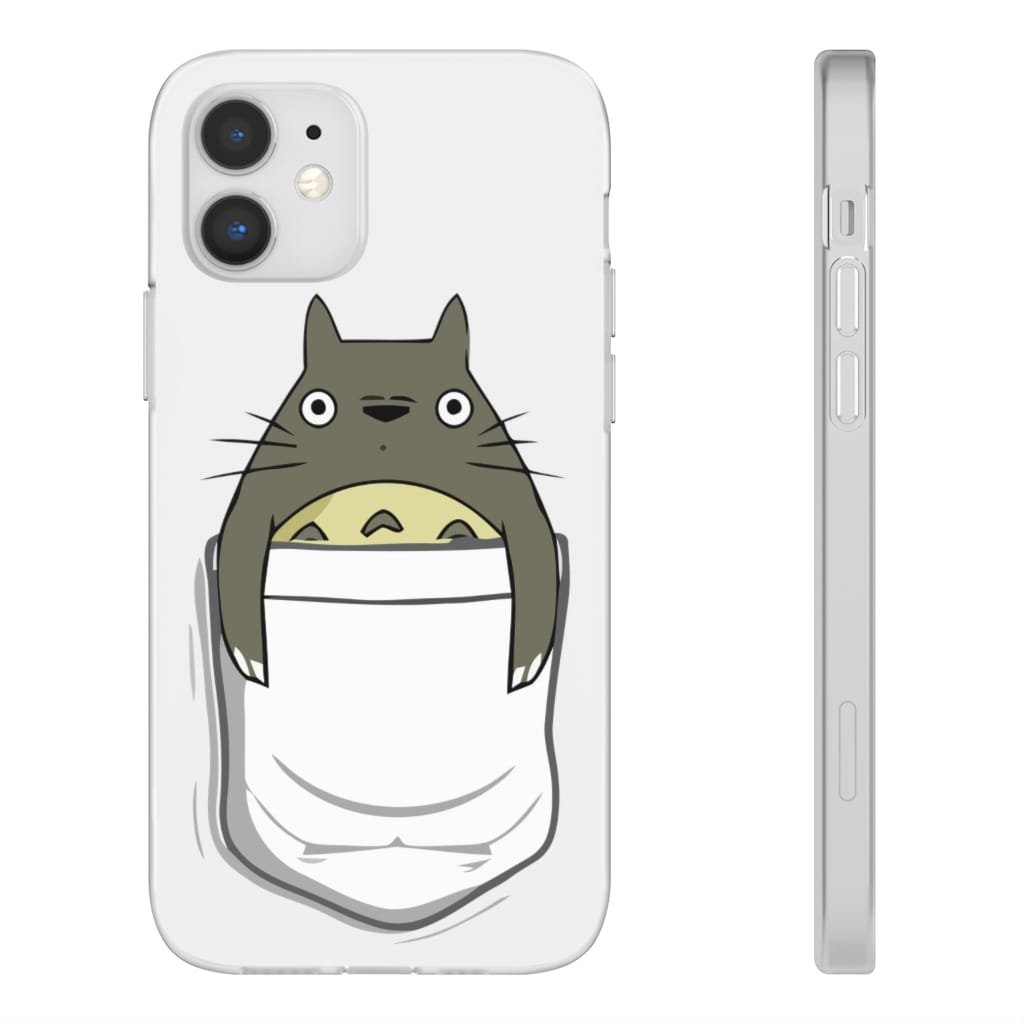 Totoro in Pocket iPhone Cases