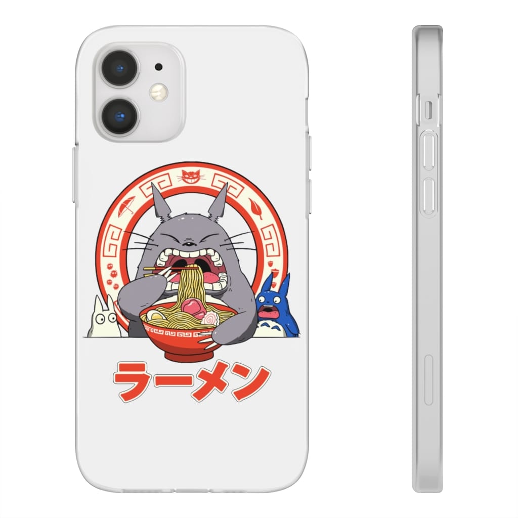 Totoro Ramen iPhone Cases