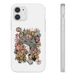 Totoro by the Flowers iPhone Cases
