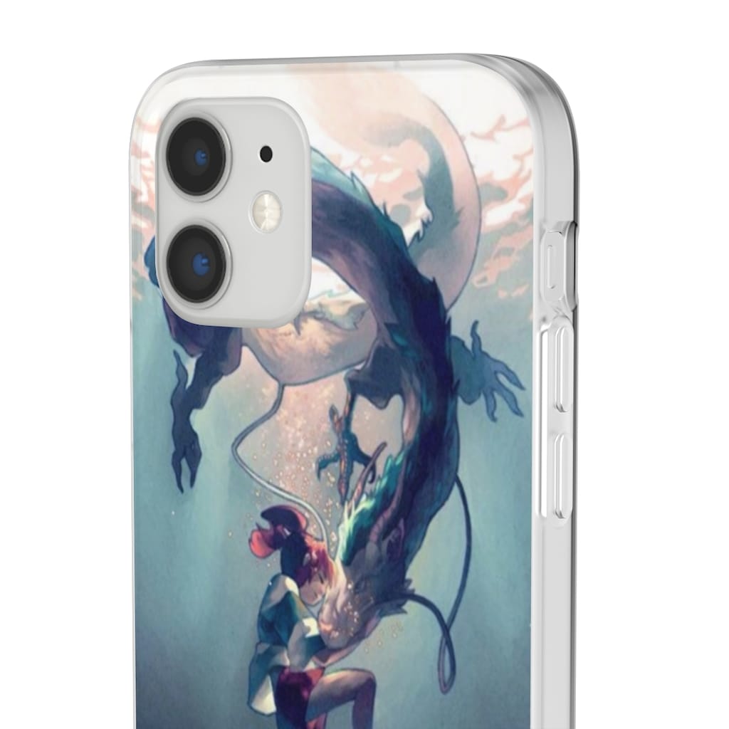 Spirited Away – Chihiro and Haku under the Water iPhone Cases