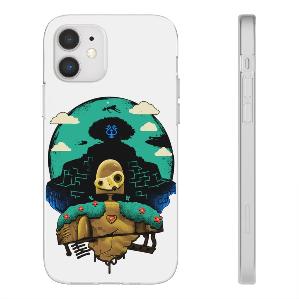 Laputa: Castle in The Sky and Warrior Robot iPhone Cases