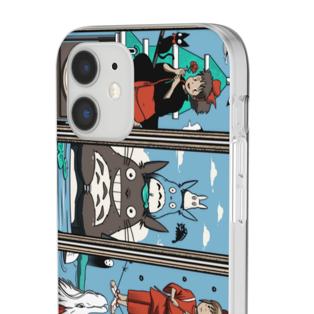 Ghibli Most Famous Movies Collection iPhone Cases