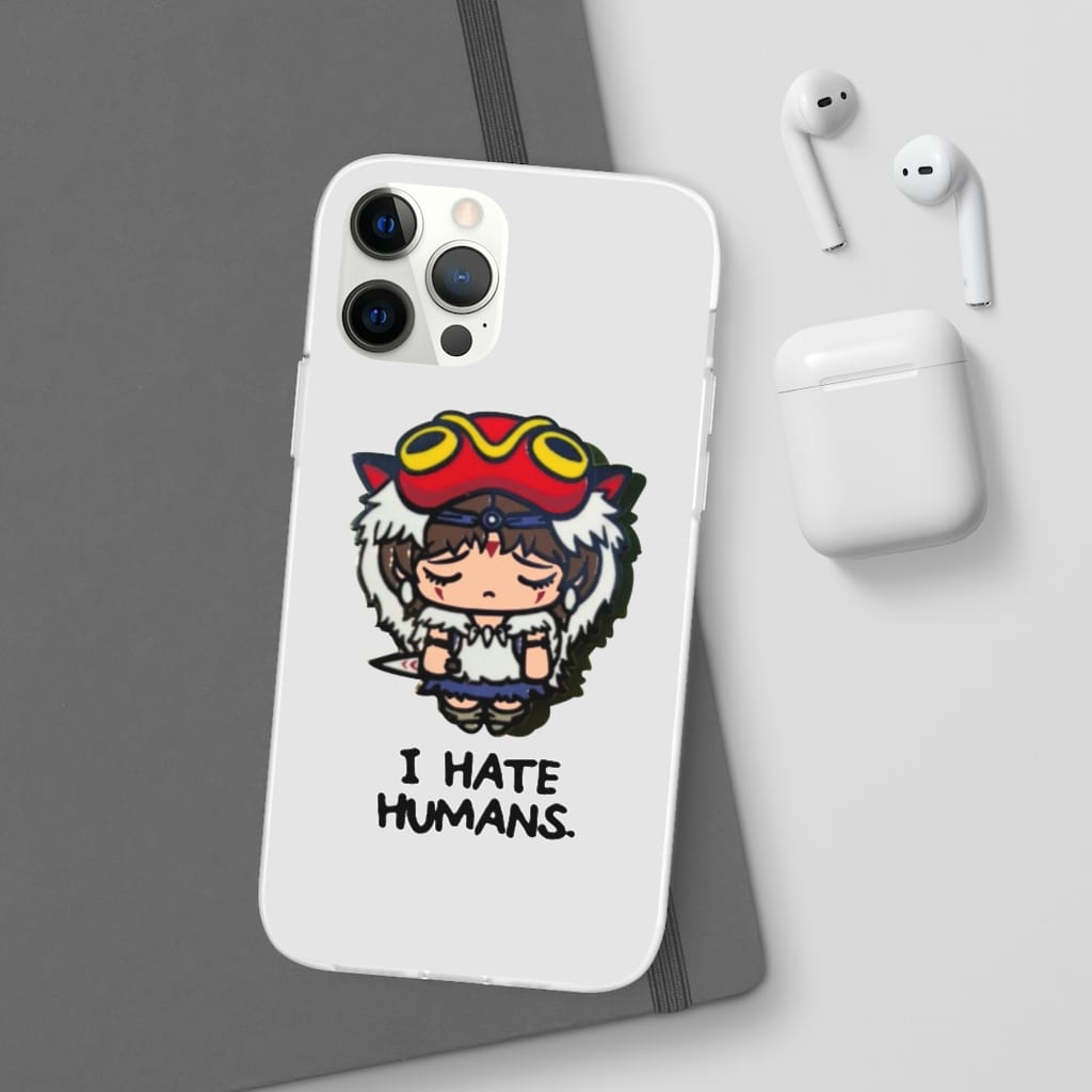 Princess Mononoke Chibi – I Hate Humans iPhone Cases Ghibli Store ghibli.store