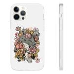 Totoro by the Flowers iPhone Cases Ghibli Store ghibli.store