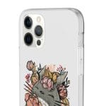 Totoro by the Flowers iPhone Cases Ghibli Store ghibli.store