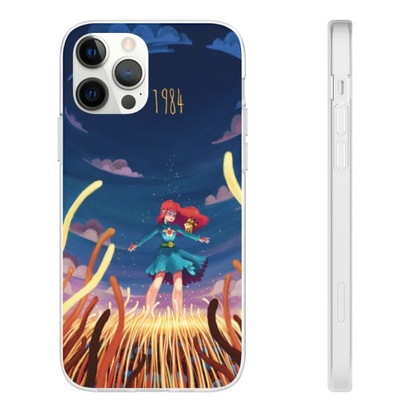 Laputa: Castle in The Sky 1986 Illustration iPhone Cases Ghibli Store ghibli.store