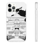 Spirited Away Bathhouse illustrated Graphic iPhone Cases Ghibli Store ghibli.store