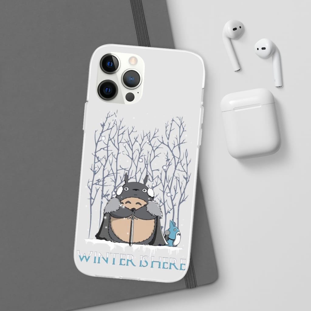 Totoro Game of Throne Winter is Here iPhone Cases