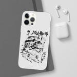 Howl’s Castle in Black and White iPhone Cases Ghibli Store ghibli.store