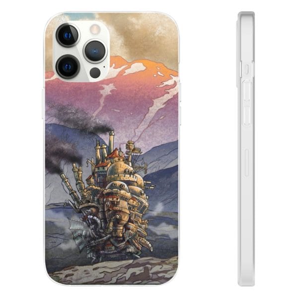 Howl’s Moving Castle Landscape iPhone Cases Ghibli Store ghibli.store