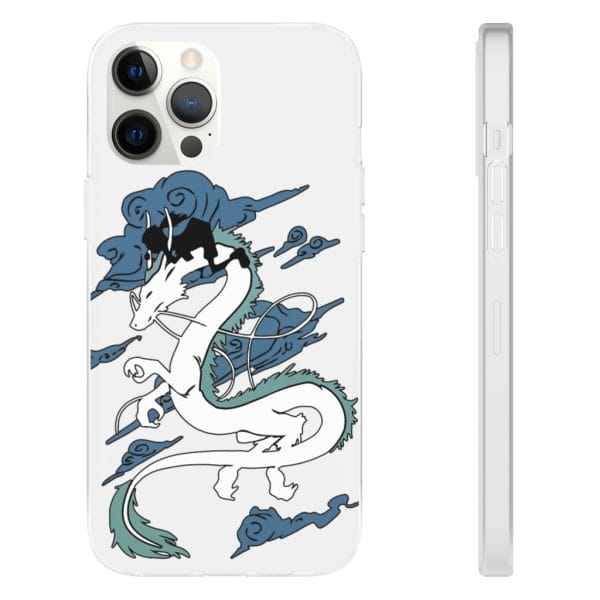 Spirited Away – Sen Riding Haku Dragon iPhone Cases Ghibli Store ghibli.store