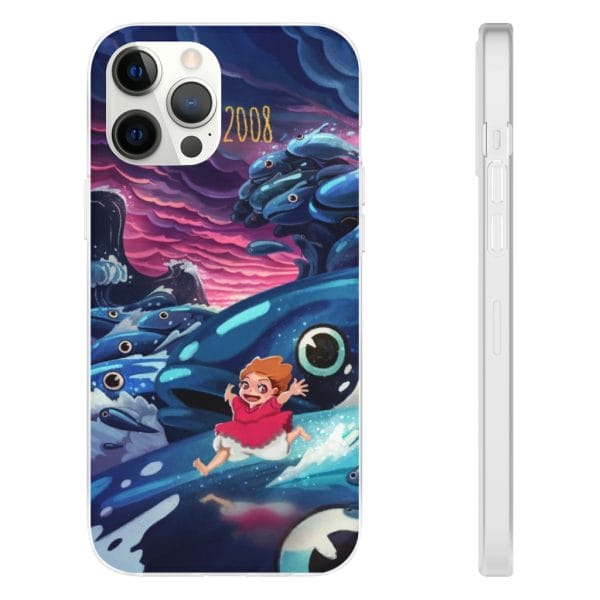 Ponyo 2008 Illustration iPhone Cases Ghibli Store ghibli.store