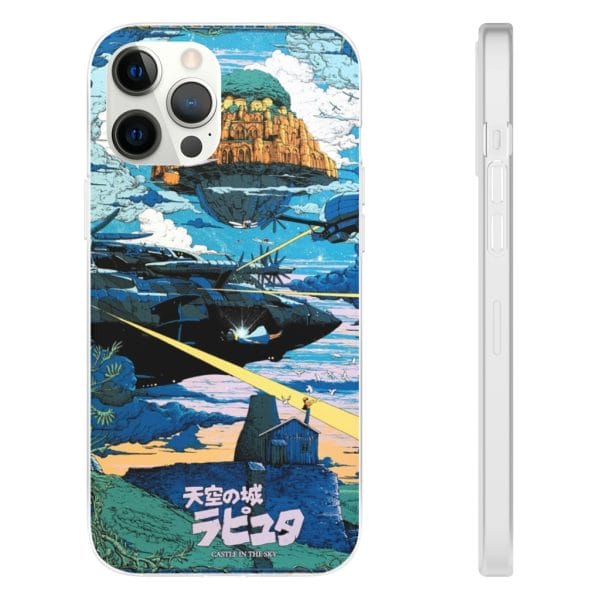 Princess Mononoke and The Wolf on Top iPhone Cases Ghibli Store ghibli.store