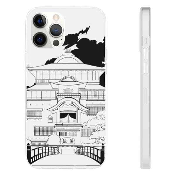 Spirited Away Bathhouse illustrated Graphic iPhone Cases Ghibli Store ghibli.store