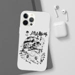 Howl’s Castle in Black and White iPhone Cases Ghibli Store ghibli.store