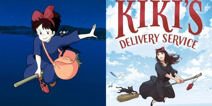 Kiki'S Delivery Service Anime Studio Ghibli Poster Impression En